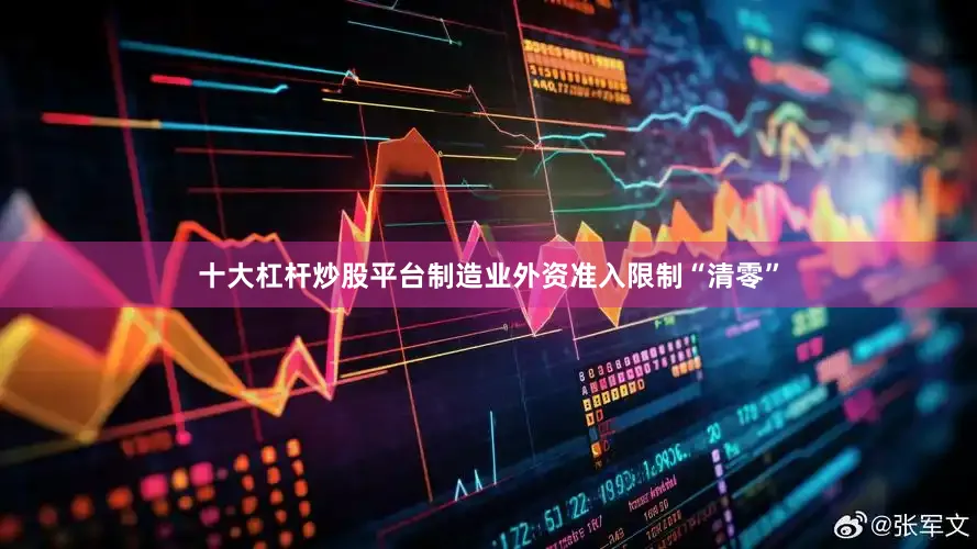 十大杠杆炒股平台制造业外资准入限制“清零”