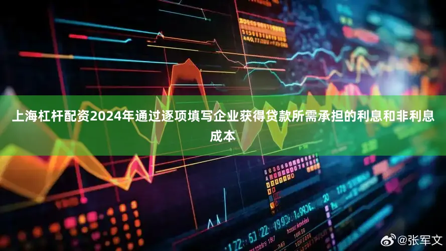 上海杠杆配资2024年通过逐项填写企业获得贷款所需承担的利息和非利息成本