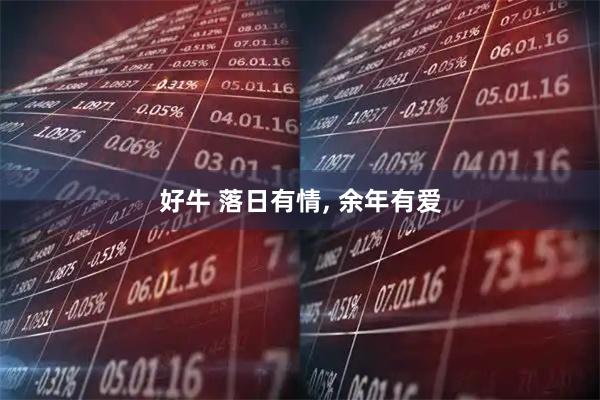 好牛 落日有情, 余年有爱